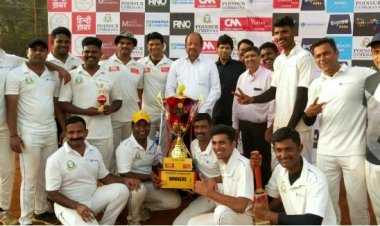 चैलेंजर्स - 2022 क्रिकेट टूर्नामेंट का आयोजन : सांसद श्री गोपाल शेट्टी ने विजेताओं को दी ट्रॉफी, किया सम्मानित