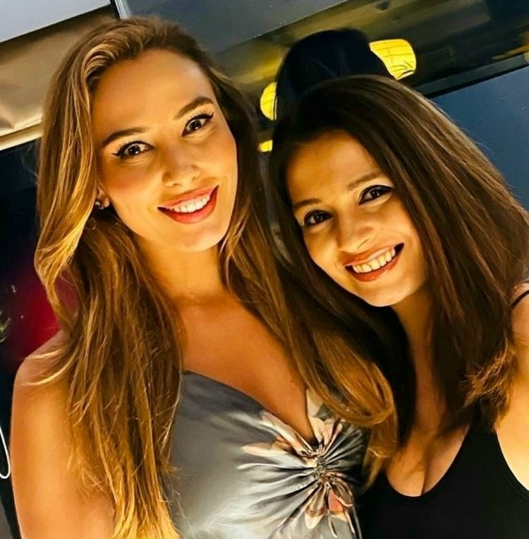 Iulia Vantur recently spotted at actress Samyukta Singh’s  Japanese restaurant  Tsubaki