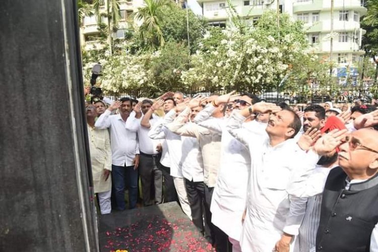 पूर्व पीएम भारत रत्न स्व. श्री राजीव गांधी जी की पुण्यतिथि पर मुम्बई कॉंग्रेस ने दी पुष्पांजलि 