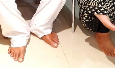 कविता : पाँव- राजेश कुमार लंगेह