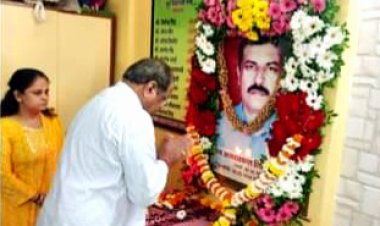 स्व. अमरकांत झा की जयंती पर रक्तदान शिविर का उद्घघाटन करने पहुंचे सांसद श्री गोपाल शेट्टी