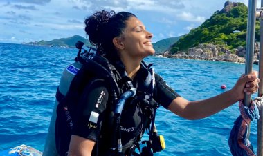 सैयामी खेर ने थाईलैंड यात्रा के दौरान किया स्कूबा डाइविंग, तस्वीरें कीं साझा