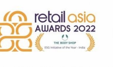 रिटेल एशिया अवार्ड्स में 'द बॉडी शॉप इंडिया' सम्मानित 