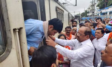 सांसद श्री गोपाल शेट्टी का प्रयास रंग लाया : अब पालघर भी रुकेंगी स्वराज्य एक्सप्रेस और दादर-भगत की कोठी एक्सप्रेस ट्रेनें....