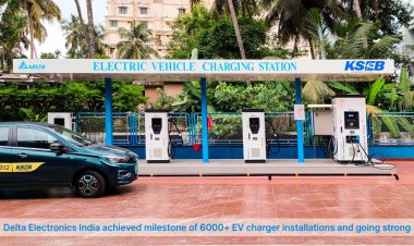 डेल्टा ने देश में 6,000 ईवी चार्जर लगाने की उपलब्धि हासिल की