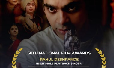 ‘मी वसंतराव’ साठी राहुल देशपांडे राष्ट्रीय पुरस्काराने सन्मानित 