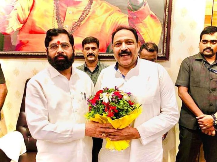 मुख्यमंत्री श्री एकनाथ शिंदे से पूर्व विधायक श्री घनश्याम दुबे की सदिच्छा भेंट ....