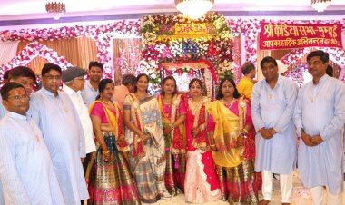 सिंधारा के पर्व पर झूला महोत्सव का भव्य आयोजन