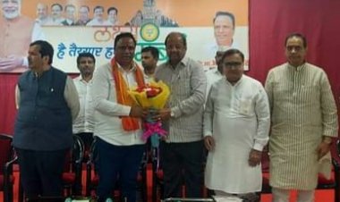 भाजपा मुंबई के नवनियुक्त अध्यक्ष श्री आशीष शेलार के भव्य सत्कार समारोह में पहुंचे सांसद श्री गोपाल शेट्टी