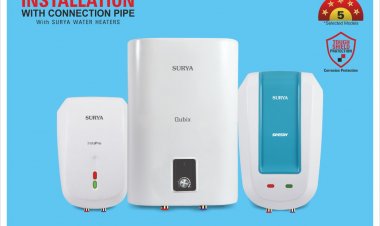सूर्या रोशनी ने बिजली बचानेवाले वॉटर हीटर्स की नई रेंज की लॉन्च 