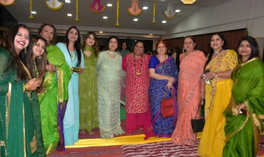 अखिल महिला सशक्‍तीकरण ट्रस्‍ट का तीज महोत्‍सव संपन्‍न.... 