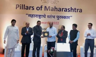 सांसद श्री गोपाल शेट्टी को मिला  " महाराष्ट्राचे स्तंभ पुरस्कार "