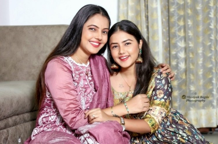 अभिनेत्री मोनालिसा बागल आणि अश्विनी बागल यांनी साजरा केला रक्षाबंधनाचा सण...