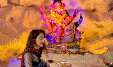 &tv : गणपति बप्पा का ‘बाल शिव‘ के सेट पर आगमन...