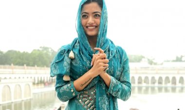 National Crush and Bollywood Debutant Rashmika Mandanna visits capital city Delhi to promote her big release ‘GOODBYE’!