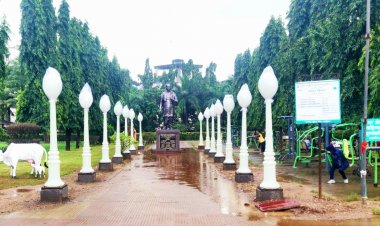 सरदार वल्लभभाई पटेल की दिव्य प्रतिमा अब नई पोल लाइट्स से दमकेगी ...