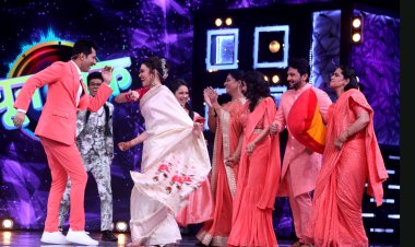 स्टार प्रवाहवरील ‘आता होऊ दे धिंगाणा’च्या सेटवर अवतरली चंद्रमुखी