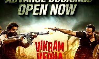 ऋतिक रोशन और सैफ अली खान अभिनीत फिल्म विक्रम वेधा की एडवांस बुकिंग शुरू 