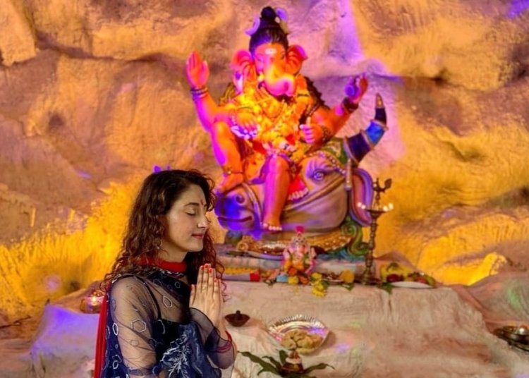 &tv : गणपति बप्पा का ‘बाल शिव‘ के सेट पर आगमन...