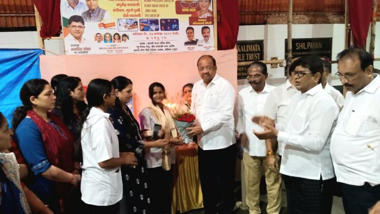 प्रधानमंत्री के जन्मदिन पर दहिसर में आयोजित हुआ स्वास्थ्य जांच और नेत्र जांच शिविर    