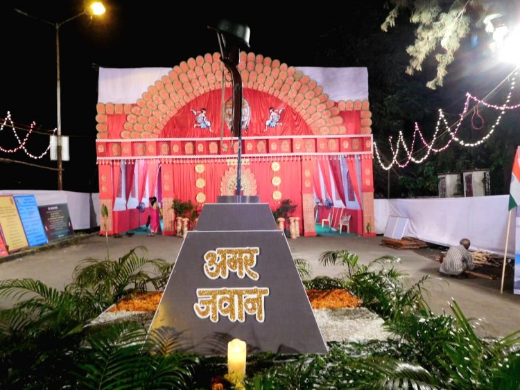 प्रगति की दुर्गा पूजा में आजादी के अमृत महोत्सव का भी होगा दर्शन