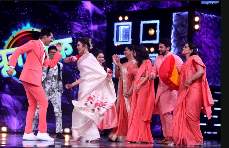 स्टार प्रवाहवरील ‘आता होऊ दे धिंगाणा’च्या सेटवर अवतरली चंद्रमुखी