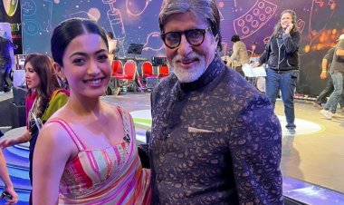 Rashmika Mandanna can’t contain her excitement after meeting Megastar Amitabh Bachchan