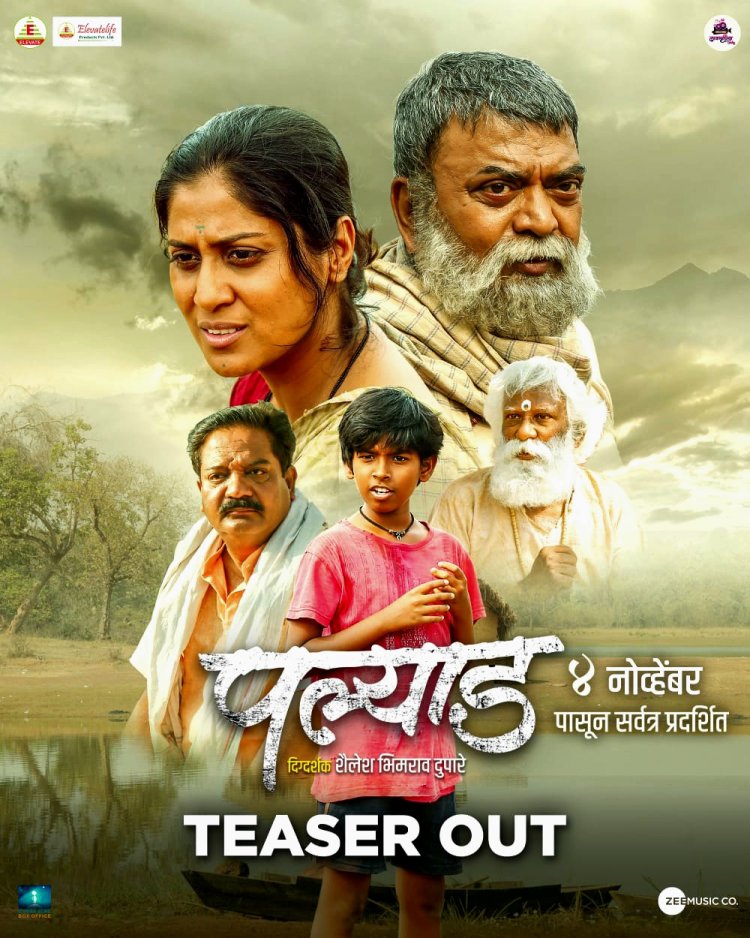 'पल्याड' चित्रपटाचा उत्कंठावर्धक टिझर लाँच