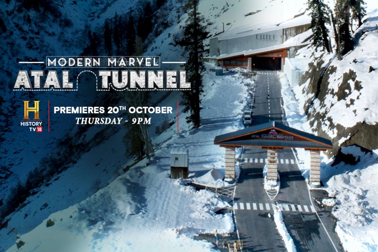 अटल-टनल की दमदार कहानी लेकर आ रहा है 'हिस्ट्रीटीवी18' 