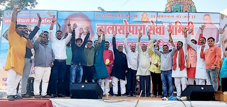 नालासोपारा में छठ पूजा की निराली छटा : भक्तों का उमड़ा भारी जनसैलाब