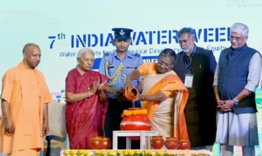 ग्रेटर नोएडा में इंडिया एक्सपो मार्ट में आयोजित 'इंडिया वॉटर वीक-2022' का राष्ट्रपति ने किया उद्घाटन