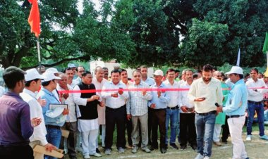 तियरा में ब्लाक स्तरीय खेल- कूद प्रतियोगिता का भव्य आयोजन हुआ