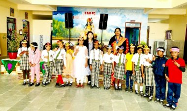 जेएमएस इंग्लिश एकेडमी में धूमधाम से मनाया गया बाल दिवस