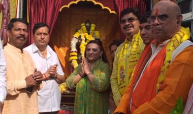 JAI PARASHURAM : अमृत भारत रथ यात्रा का मुंबई में हुआ आगमन 