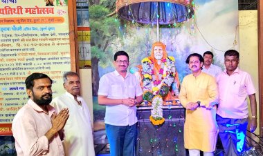 संत श्री गाडगे महाराज की पुण्यतिथि पर  माल्यार्पण