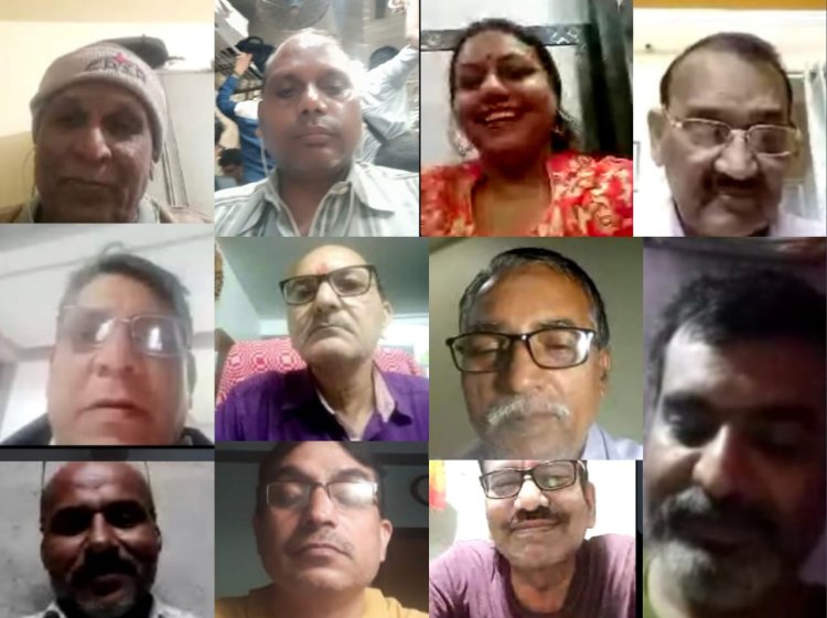 संगीत साहित्य मंच की 93 वीं मासिक काव्यगोष्ठी सम्पन्न      