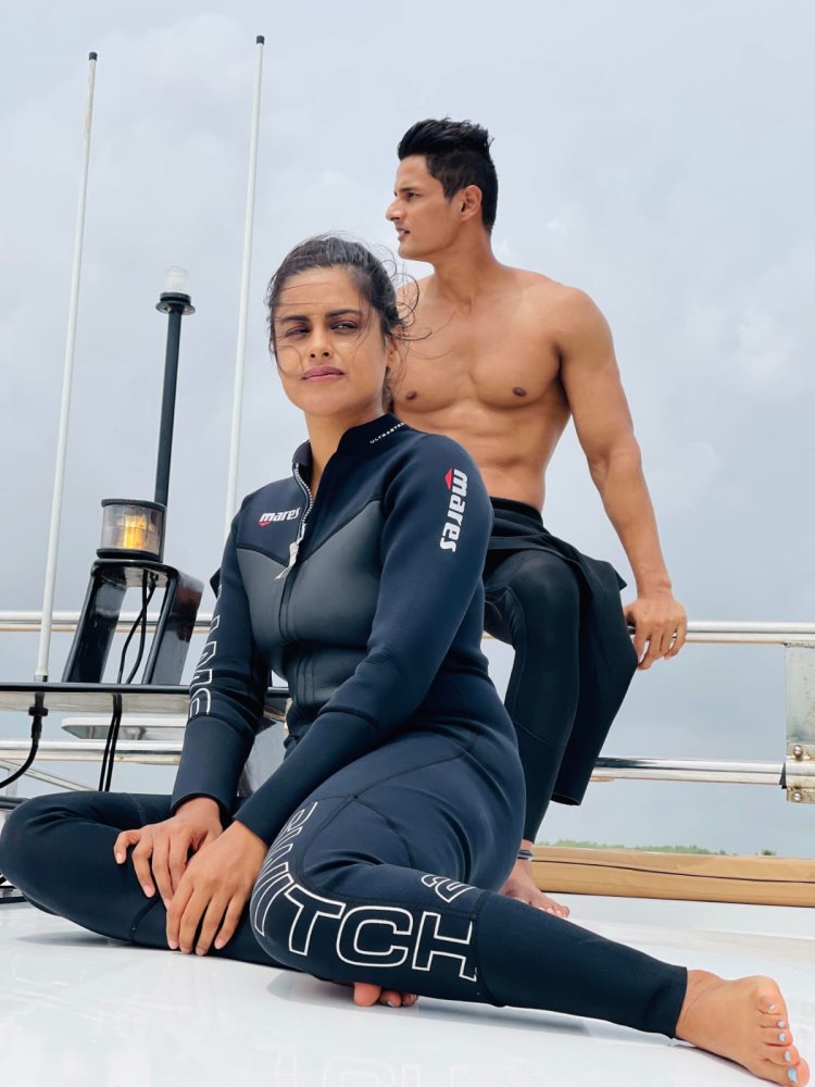 पाण्याखालचं विश्व दाखवणाऱ्या 'गडद अंधार'चा रोमांचक टिझर प्रदर्शित ...