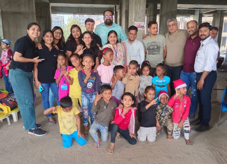 SAKSHAM FOUNDATION जरूरतमंद बच्चों के लिए बना सांताक्लॉज !