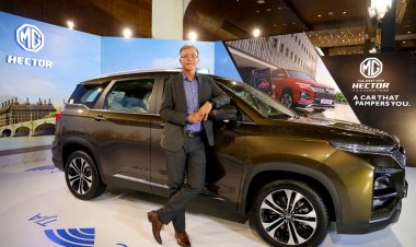 MG MOTORS INDIA ने नेक्स्ट-जेन हेक्टर का अनावरण किया