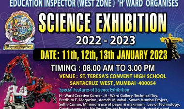 शिक्षा विभाग एच वार्ड  की त्रिदिवसीय विज्ञान प्रदर्शनी का शुभारंभ