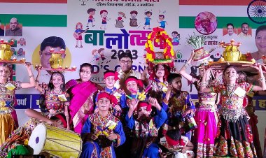 दहिसर के मातृछाया स्कूल में "बालोत्सव - किड्स कार्निवाल " का आयोजन हुआ