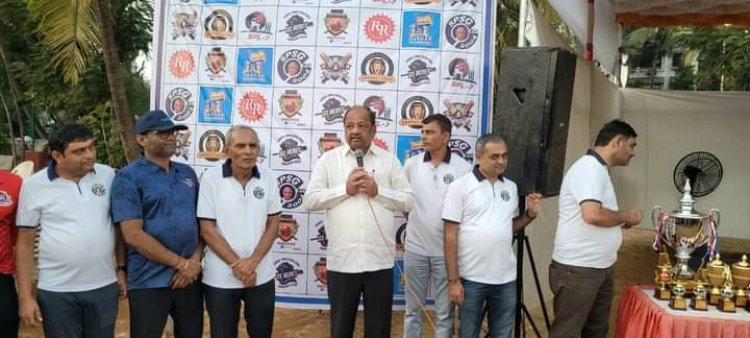 SARDAR PATEL PREMIER LEAGUE क्रिकेट टूर्नामेंट के विजेताओं को सांसद श्री गोपाल शेट्टी ने प्रदान किया पुरस्कार
