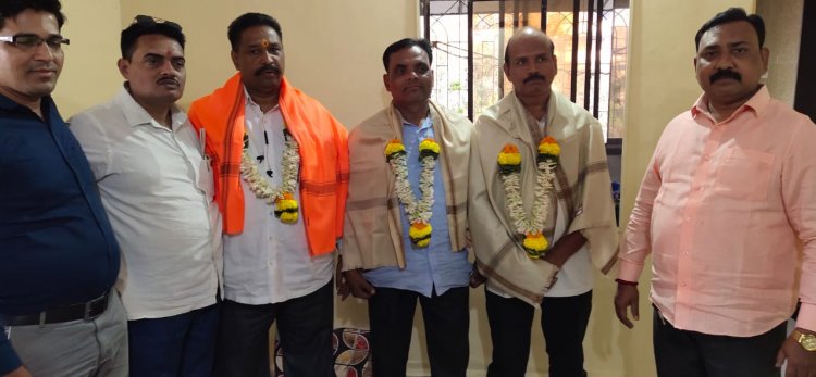 मां शारदा मानस सेवा संस्था की पुरानी कमेटी को पुनः मिला पदभार