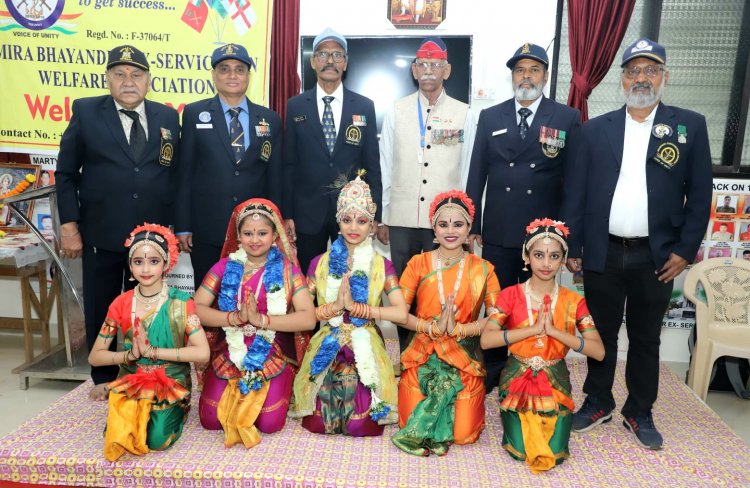 पूर्व सैनिकों की संस्था "एक्स सर्विसमैन वेलफेयर एसोसिएशन" द्वारा सांस्कृतिक संध्या का आयोजन