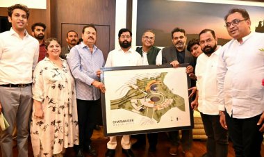 मुख्यमंत्री श्री एकनाथ शिंदे द्वारा "द धर्मवीर मीडिया सिटी" का अनावरण...