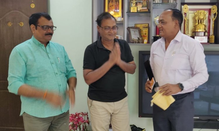 समरस फाउंडेशन ने किया वरिष्ठ पत्रकार अनिल तिवारी का सम्मान