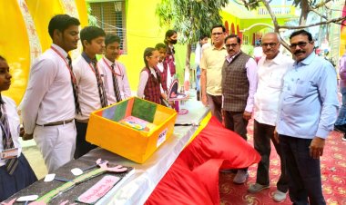 उमा वैजयंती पब्लिक स्कूल में विज्ञान प्रदर्शनी का आयोजन हुआ