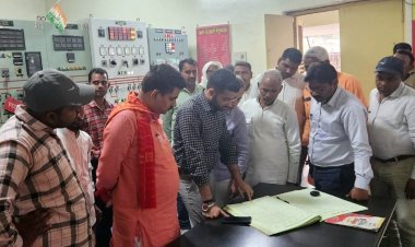 BATTI  GUL बिजली आपूर्ति की बहाली के लिए विधायक रमेशचंद्र मिश्र मैदान में ...