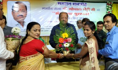 संसद रत्न पुरस्कृत सांसद श्री गोपाल शेट्टी का गुजराती समाज और गोरेगांव समाज द्वारा भव्य नागरी सम्मान ....