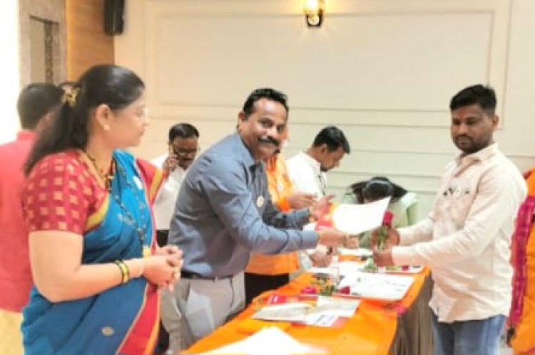 क्षत्रिय मराठा परिवार द्वारा नियुक्ति पत्र वितरण एवं मार्गदर्शन शिविर का आयोजन